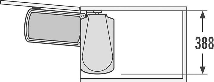 Produktbild Hailo Mülleimer 3418101 (18 l)