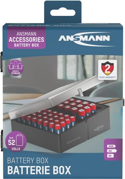 Immagine prodotto Ansmann Batteria alcalina Micro AAA / LR03 e Mignon AA / LR6 confezione da 52 pezzi (52 pz., AA, AAA)