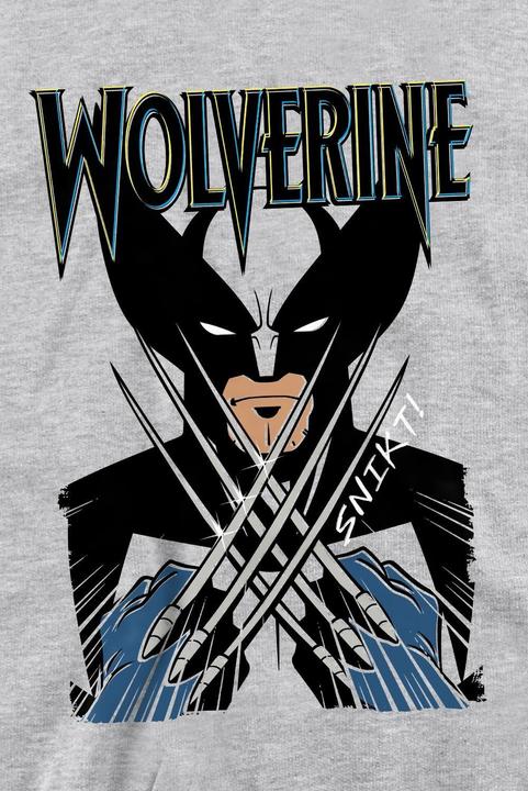 Actual product image Unisex Adult X-Men Wolverine Action Shot Sweatshirt (M)
