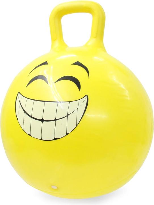 Actual product image Jamara Hop Ball Smile - Funnel Ball - Boy/Girl - 1 year(s) - Yellow - 407 g