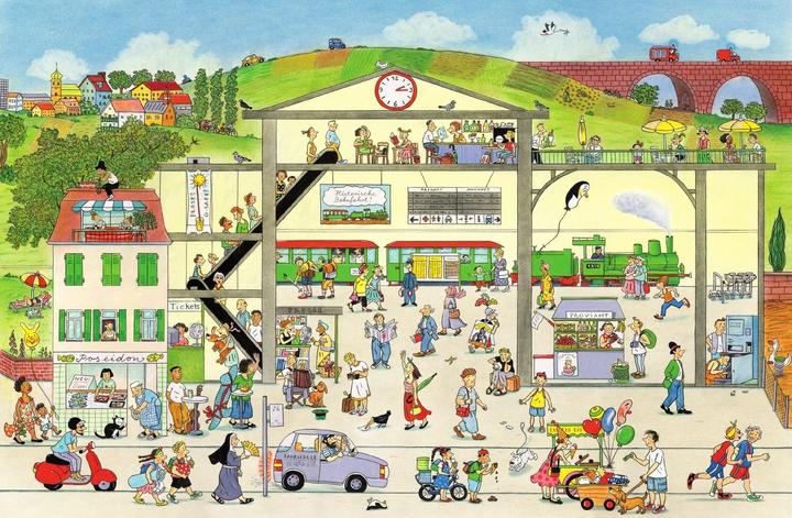 Produktbild Sommer-Wimmelbuch (Deutsch, Rotraut Susanne, Berner, 2024)