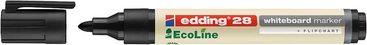 Edding Marcatore per lavagna bianca 28 EcoLine (Nero, 1.50 mm, 1 x)