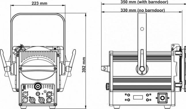 Image du produit Briteq BT-THEATRE 100MZ Fresnel LED de théâtre (LED)