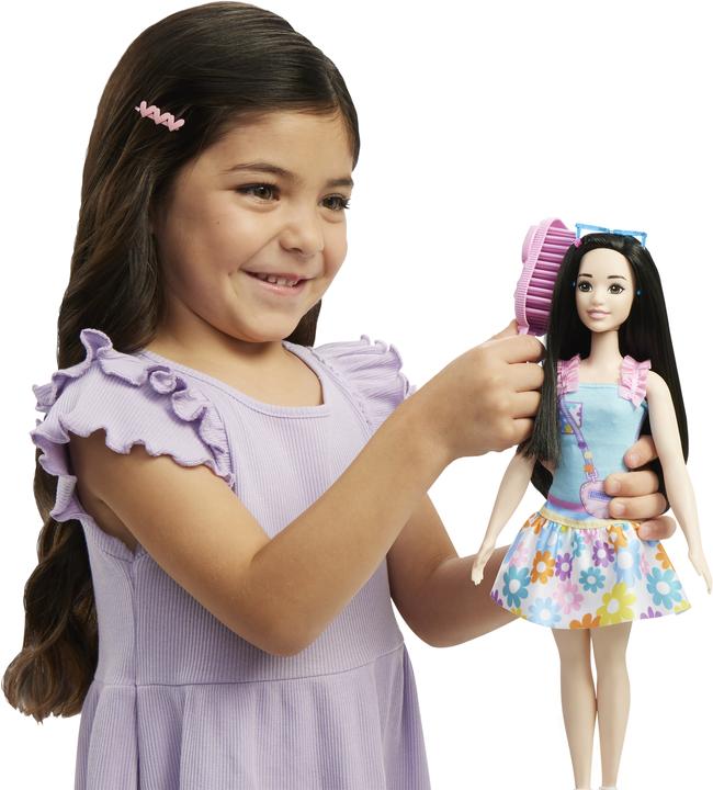 Productafbeelding Barbie Kernpop zwart haar met vos