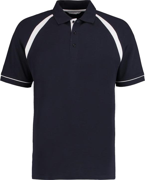 Navy blue/white