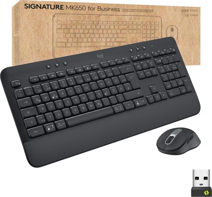 Produktbild Logitech Signature MK650 Combo (DE, Kabellos)