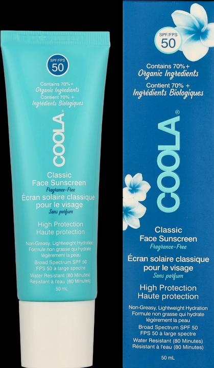 Image du produit Coola Suncare Classic Lotion Fragrance Free (Crème solaire visage, SPF 50, 50 ml, 50 g)