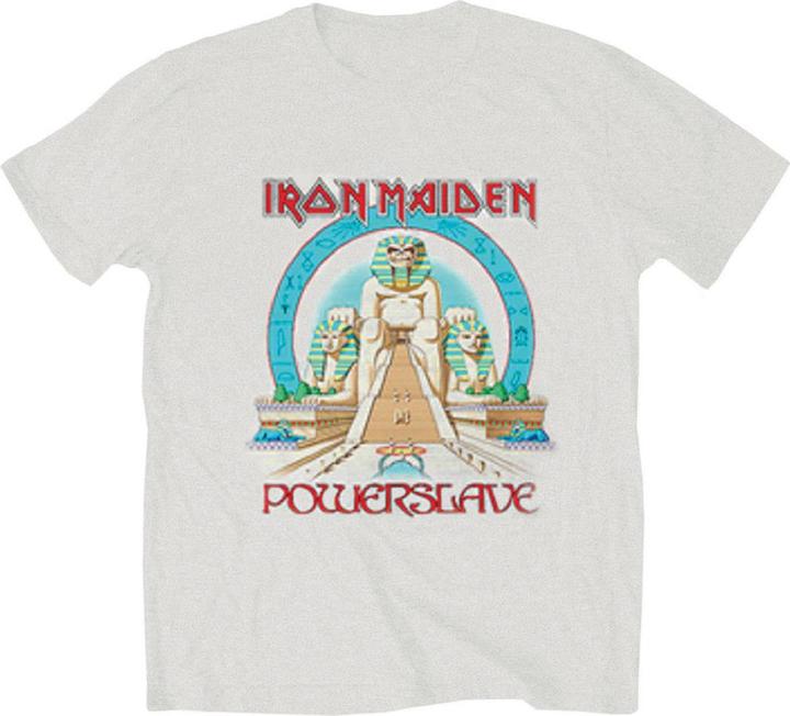 Iron Maiden Powerslave Egypt Mens Heather