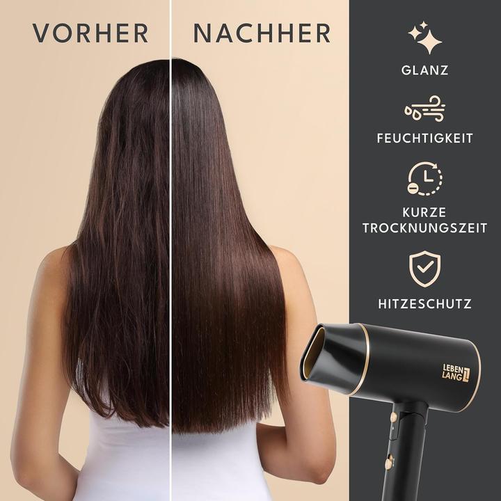 Produktbild Lebenlang Ionen-Haartrockner