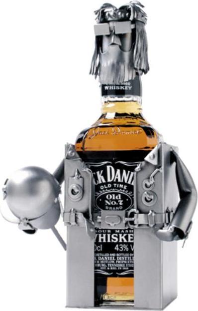Actual product image Hinz & Kunst 6060 - Whiskey Bottle Holder "Jacky" (15 x 15 x 21 cm)