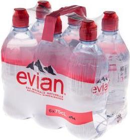 Produktbild Evian Mineralwasser (6 x 75 cl)