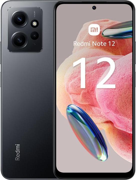 Image du produit Xiaomi Redmi Note 12 5G (128 Go, Onyx Gray, 6.67", Double SIM hybride, 48 Mpx, 5G)
