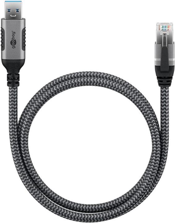 Actual product image Goobay Ethernet-Kabel USB-A auf RJ45, 1,5 m (USB 3.0, RJ45, RJ45 (1x))