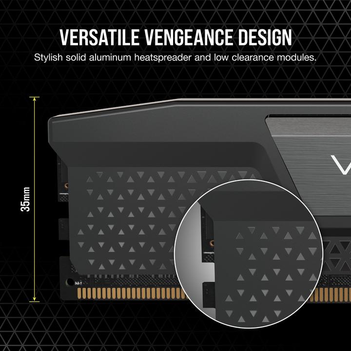 Produktbild Corsair Vengeance (2 x 48GB, 6600 MHz, DDR5-RAM, DIMM)