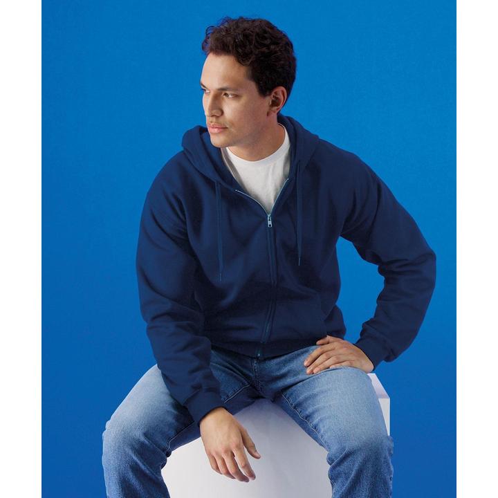 Gildan Softstyle Hoodie mit durchgehendem Reissverschluss Mittelschwer