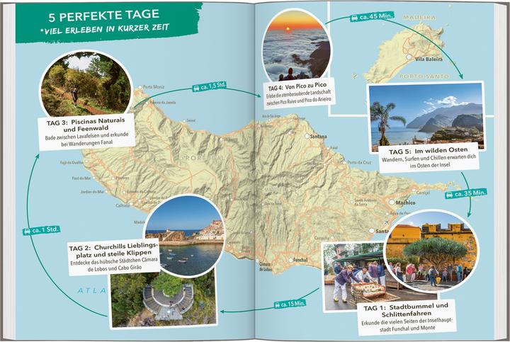Actual product image OUTDOOR GUIDE Reiseführer Madeira (German, Sven Bremer, 2024)