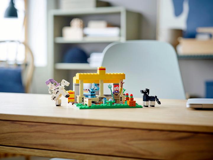 Produktbild LEGO Der Pferdestall (21171, LEGO Minecraft)
