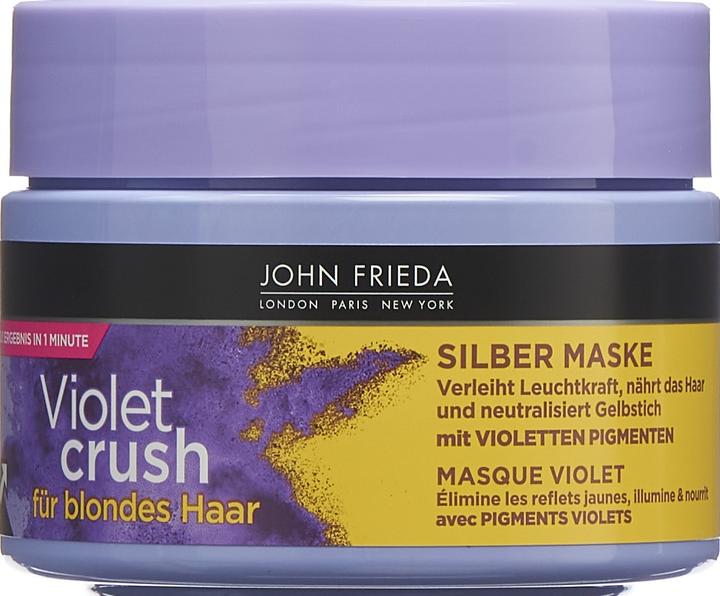Image du produit John Frieda Sheer Blonde - Masque argenté Violet Crush (250 ml)