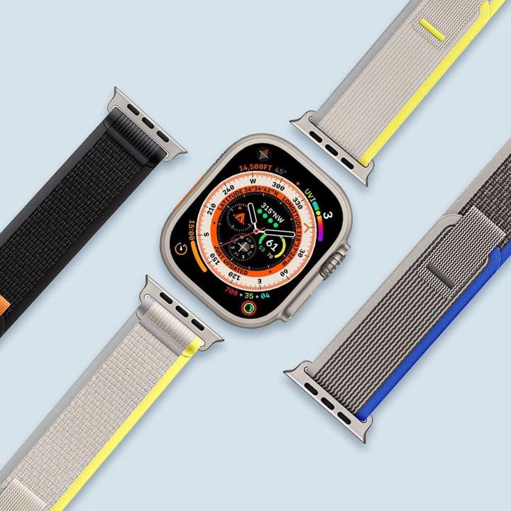 Produktbild Dux Ducis Sportarmband (44 mm, 45 mm, 42 mm, 49 mm, Nylon, Apple Watch Ultra, Apple Watch Series 2, Apple Watch Series 3, Apple Watch Series 1, Apple Watch Series 4, Apple Watch Series 5, Apple Watch Series 6, Apple Watch Series 7, Apple Watch Series 8, Apple Watch Series 9, Apple Watch SE, Apple Watch Ultra 2)