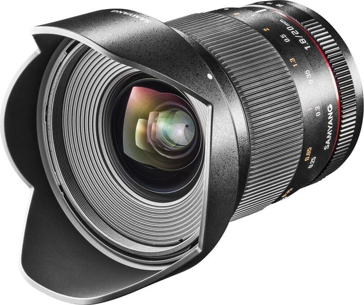 Produktbild Samyang 20mm F1.8 Canon M (Canon EF-M, Vollformat)