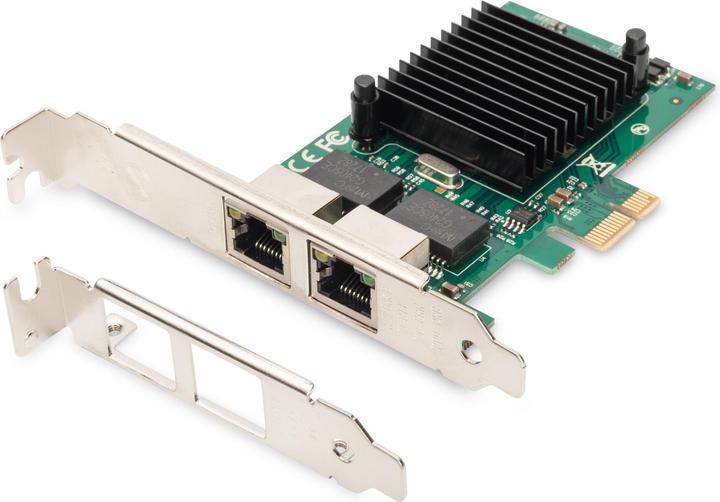 Digitus Carte PCI Express Dual Gigabit Ethernet, 2 ports (PCI-E x1)