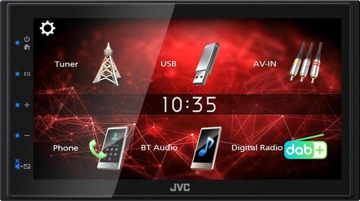 Actual product image JVC Car radio multimedia station KWM-27DBT (2 DIN) (MirrorLink)