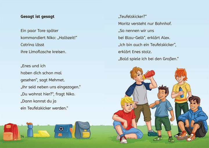 Image du produit Kosmos Teufelskicker, Bücherhelden 1. Klasse, Moritz macht das Spiel (Allemand, Michael Boehm, Frauke Nahrgang., 2024)