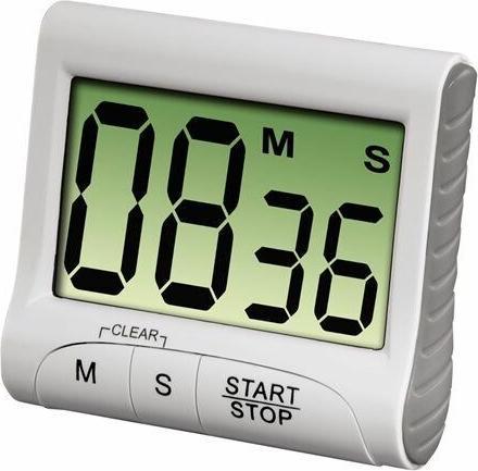 Xavax digital timer countdown, green/orange/blue/black, kitchen timer with loud beep, K