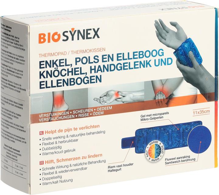 Immagine prodotto Biosynex Kalt Warm Kompresse 11x35cm Knöchel Ellenbogen Handgelenk (1 x, 1105 ml, 338 g)