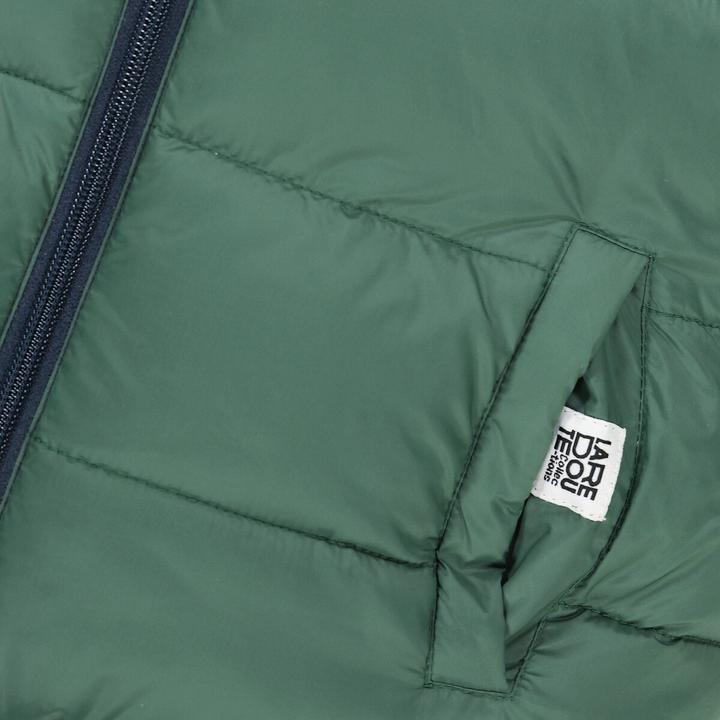 Actual product image La Redoute Collections Warm reversible quilted jacket with hood (134)