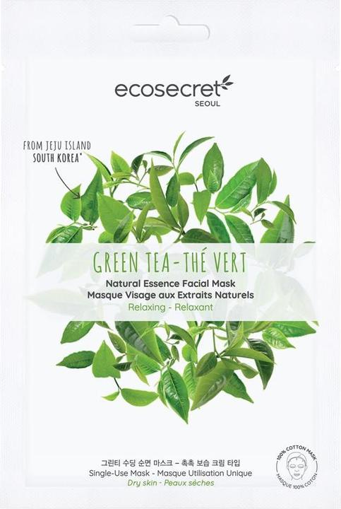 Ecosecret Gesichtsmaske entspannend Grüner Tee Btl 20 ml (20 ml)
