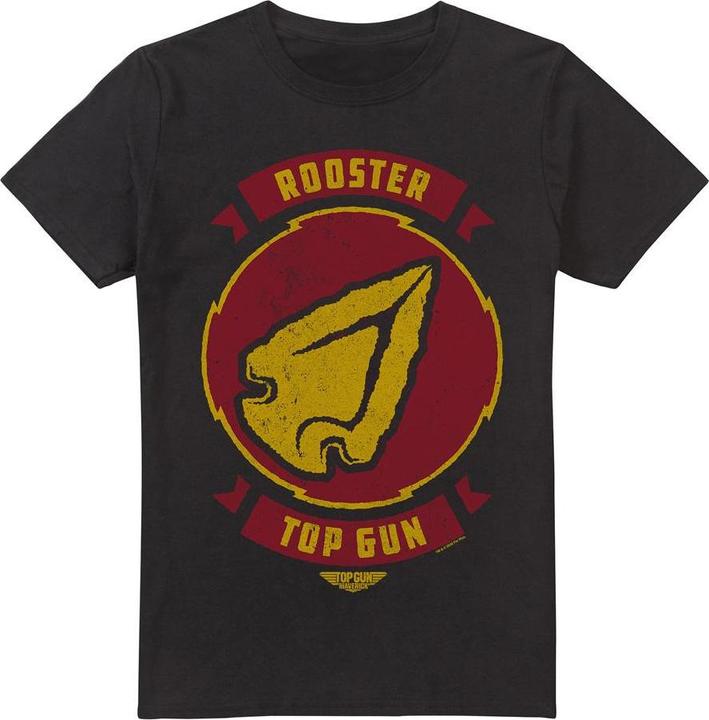 Actual product image Top Gun Mens Rooster Call Sign T-Shirt (XXL)