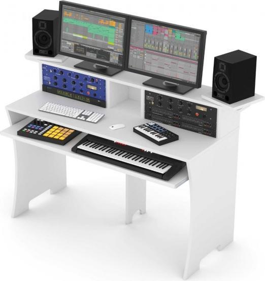 Image du produit Glorious Workbench, table de travail pour studio, bois, noir