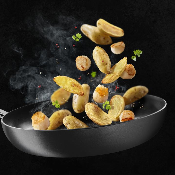 Actual product image Tefal Trattoria Pro pan 28cm (28 cm, Frying pan, Aluminium)