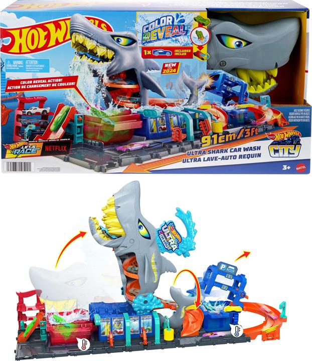 Immagine prodotto Hot Wheels Autolavaggio City Ultimate Shark