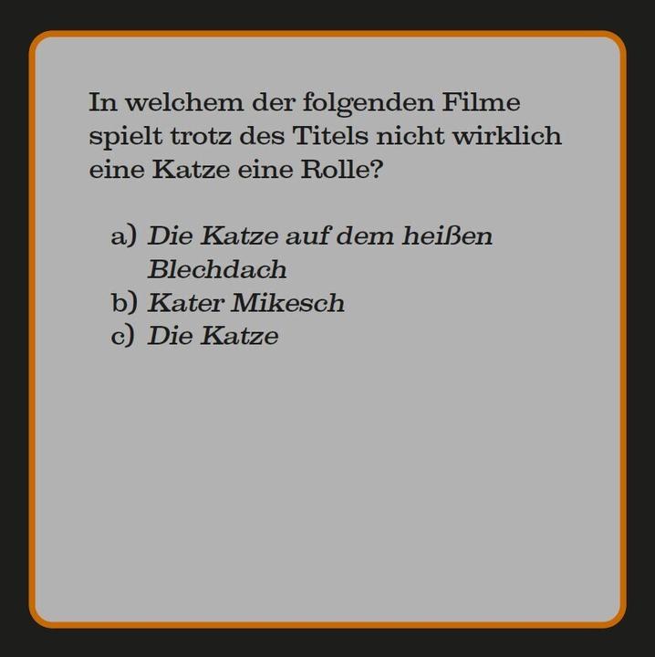 Actual product image The cat quiz (new edition) (German)