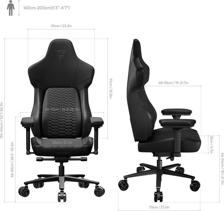 Actual product image Thunder X3 CORE-Racer
