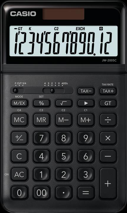 Immagine prodotto Casio Calcolatrice da tavolo (Batterie, Celle solari)