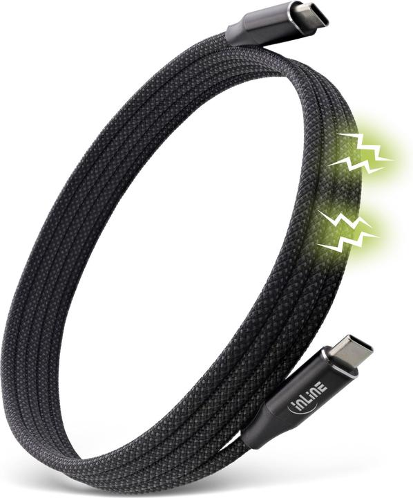 Produktbild InLine Magnetic USB-C Kabel (1.50 m, USB 2.0)