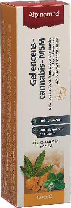 Image du produit Alpinamed Gel encens cannabis MSM gel (1 x, 200 ml, 280 g)