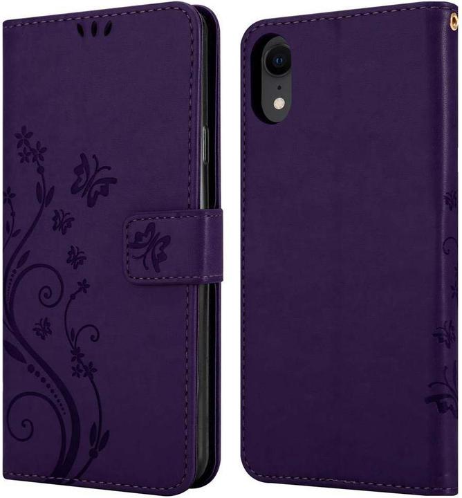 Productafbeelding Cadorabo Bloemen Boekomslag (Apple iPhone XR)