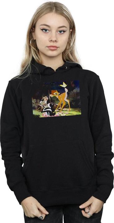 Actual product image Disney Womens/Ladies Bambi Tail Butterfly Still Hoodie (XXL)