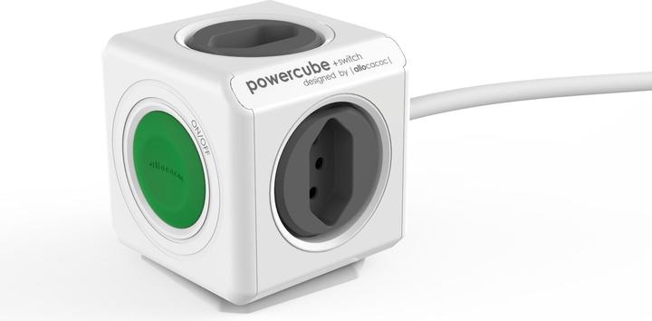 Allocacoc PowerCube Extended + switch S+ (4 x, Typ 13, 1.50 m)