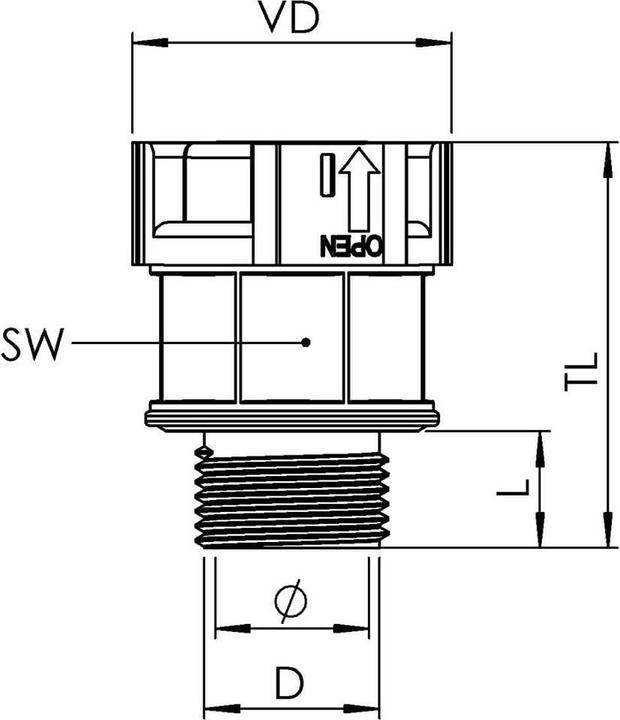 Produktbild Wiska EBFS-29-32-BK