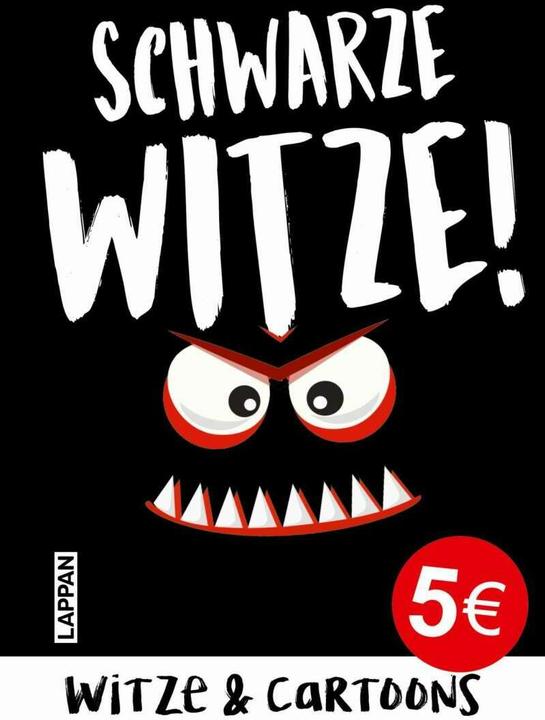 Produktbild Schwarze Witze: Böse, gemeine und politisch unkorrekte Witze und Cartoons (Deutsch, Mannfredt Muster, 2020)