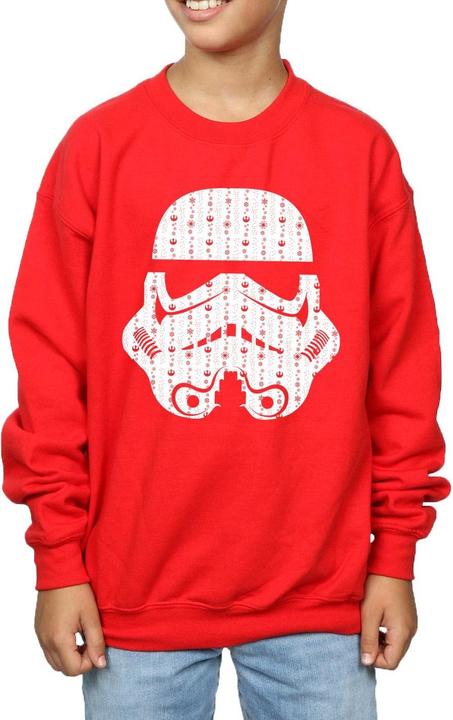 Immagine prodotto Star Wars Christmas Stormtrooper Helmet Felpa Ragazzi (116)