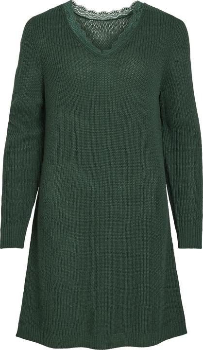 Vila V-Ausschnitt Strickkleid