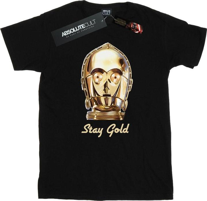 Produktbild Star Wars The Rise Of Skywalker C3PO Stay Gold TShirt (XL)
