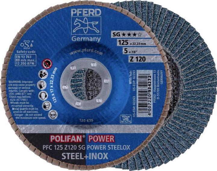 Pferd Disco lamellare POLIFAN PFC SG POWER STEELOX (120)