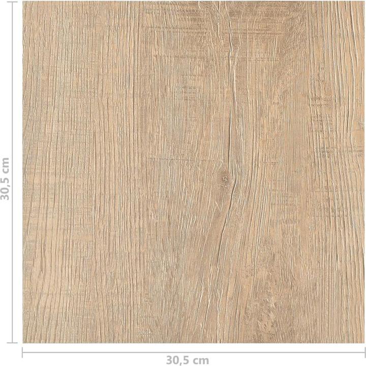 Produktbild VidaXL Bodenbelagsdielen (PVC Boden, 1.86 m²)